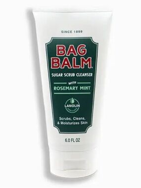 Bag Balm Sugar Scrub Cleanser 6oz BRAND NEW/SEALED
